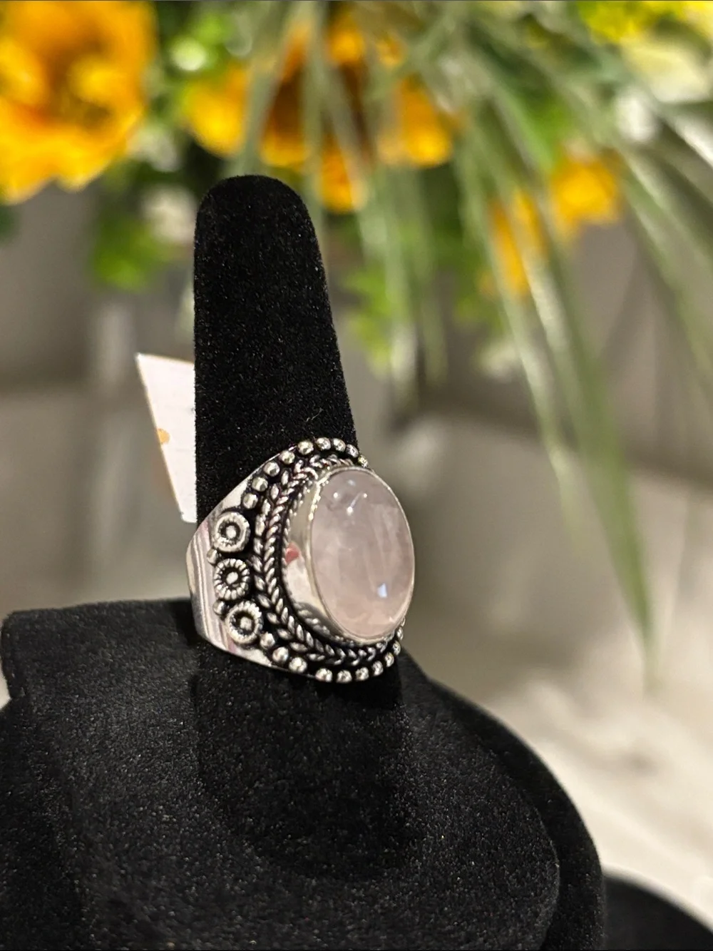 Hand Crafted rose quartz
